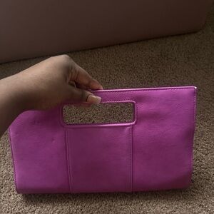 Elegant Pink Clutch Bag